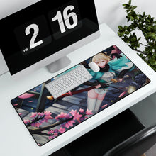 Cargar imagen en el visor de la galería, Fate/Grand Order Sakura Saber Mouse Pad (Desk Mat) With Laptop
