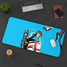 Load image into Gallery viewer, Durarara!! Izaya Orihara, Shizuo Heiwajima Mouse Pad (Desk Mat) On Desk
