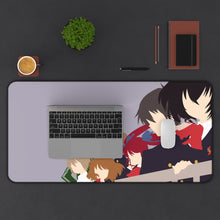 Charger l&#39;image dans la galerie, Another Mei Misaki, Kouichi Sakakibara, Izumi Akazawa, Naoya Teshigawara, Yuuya Mochizuki Mouse Pad (Desk Mat) With Laptop
