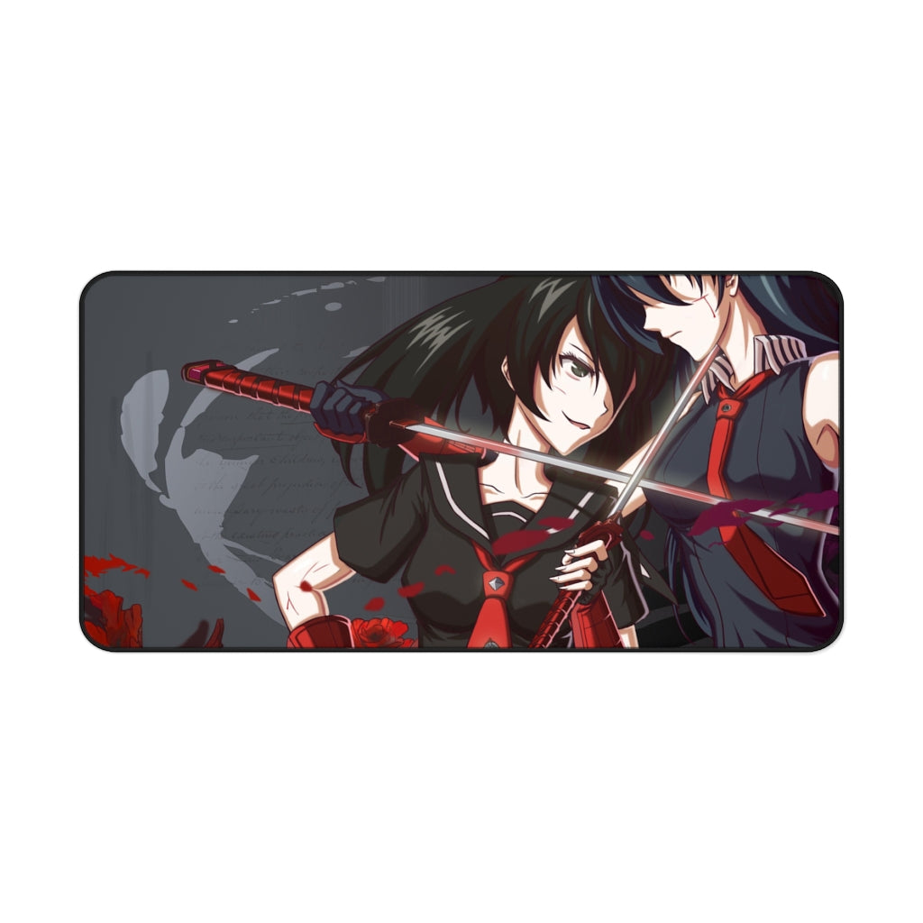 Akame and Kurome Mouse Pad (Desk Mat)