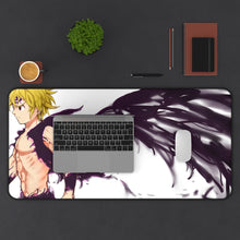 Load image into Gallery viewer, The Seven Deadly Sins Meliodas Mouse Pad (Desk Mat) With Laptop
