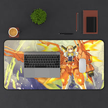 Charger l&#39;image dans la galerie, Infinite Stratos Mouse Pad (Desk Mat) With Laptop
