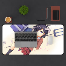 Cargar imagen en el visor de la galería, Gabriel DropOut Vignette Tsukinose April Mouse Pad (Desk Mat) With Laptop
