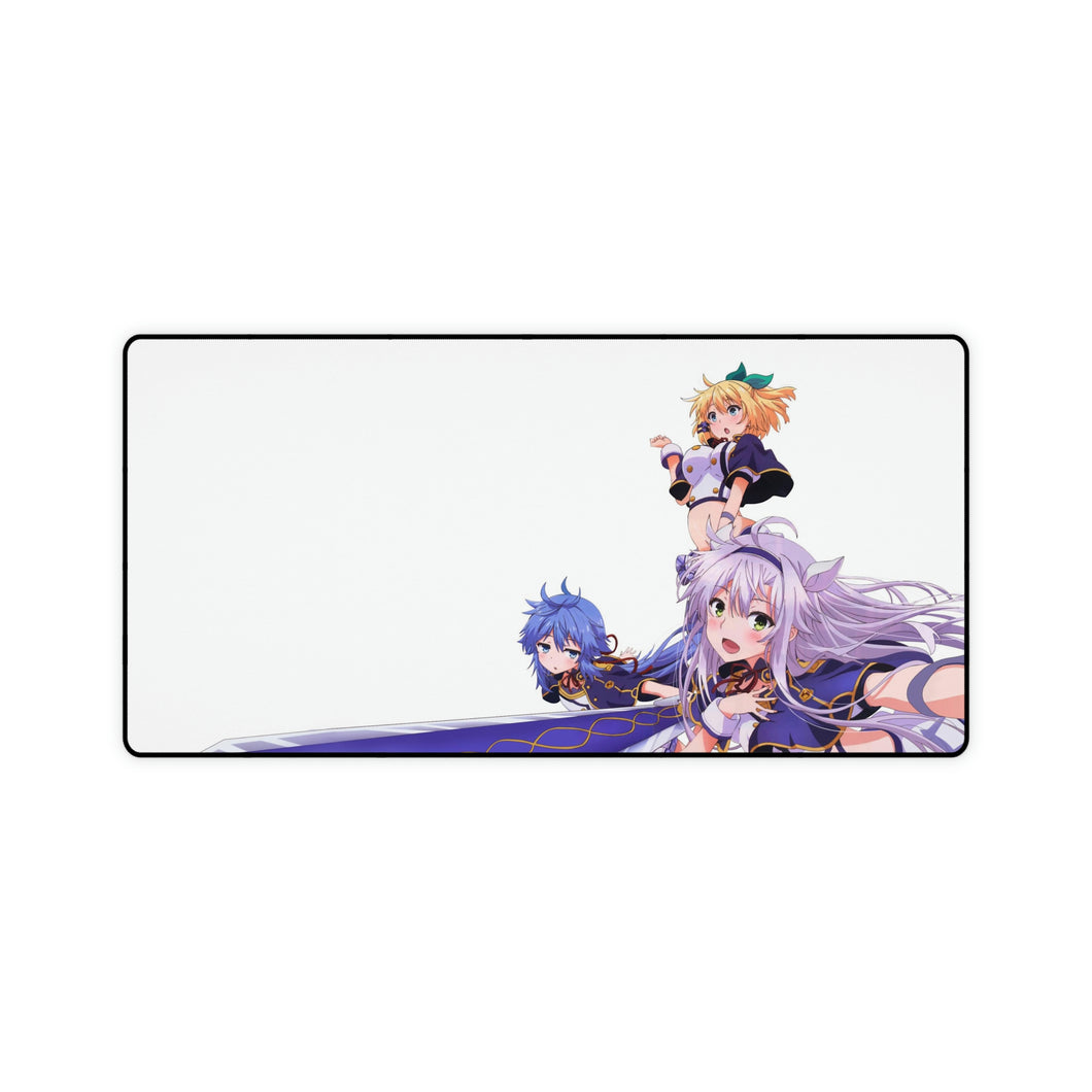 Rokudenashi Majutsu Koushi to Akashic Records Tapis de souris (tapis de bureau)