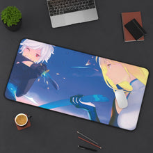 Cargar imagen en el visor de la galería, Is It Wrong To Try To Pick Up Girls In A Dungeon? Mouse Pad (Desk Mat) On Desk
