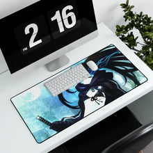 Load image into Gallery viewer, Black Rock Shooter Mouse Pad (Desk Mat)
