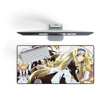 Charger l&#39;image dans la galerie, Infinite Stratos Mouse Pad (Desk Mat) On Desk
