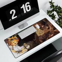 Cargar imagen en el visor de la galería, Yakusoku no Neverland Mouse Pad (Desk Mat) With Laptop
