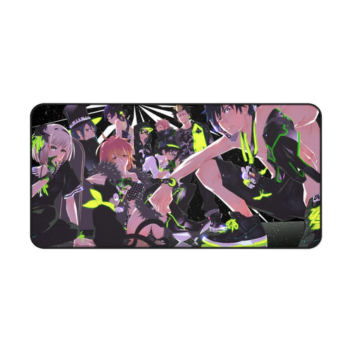 Blue Exorcist Rin Okumura, Yukio Okumura, Mephisto Pheles, Kuro, Shura Kirigakure Mouse Pad (Desk Mat)