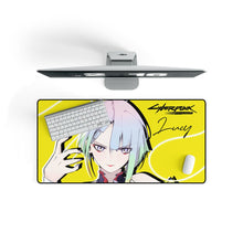 Load image into Gallery viewer, Cyberpunk: Edgerunners Mouse Pad (Desk Mat) On Desk
