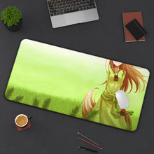 Cargar imagen en el visor de la galería, Spice And Wolf Mouse Pad (Desk Mat) On Desk
