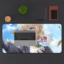 Load image into Gallery viewer, Violet Evergarden Violet Evergarden Mouse Pad (Desk Mat) With Laptop
