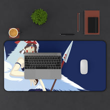 Cargar imagen en el visor de la galería, San Mononoke Hime / Princess Mononoke Mouse Pad (Desk Mat) With Laptop
