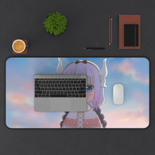 Load image into Gallery viewer, Miss Kobayashi&#39;s Dragon Maid Kanna Kamui, Kobayashi San Chi No Maid Dragon Mouse Pad (Desk Mat) With Laptop
