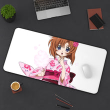 Load image into Gallery viewer, When They Cry Mouse Pad (Desk Mat) On Desk
