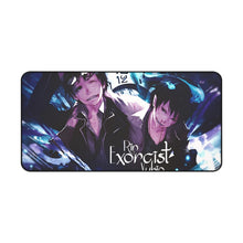 Load image into Gallery viewer, Rin and Yukio Okumura Mouse Pad (Desk Mat)
