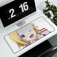 Charger l&#39;image dans la galerie, Infinite Stratos Mouse Pad (Desk Mat) With Laptop
