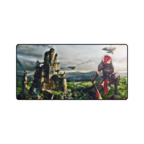 Erza Scarlet - Knight & Castle Mouse Pad (Desk Mat)