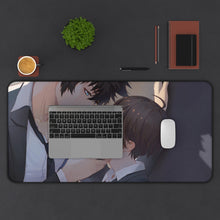 Cargar imagen en el visor de la galería, Psycho-Pass Akane Tsunemori Mouse Pad (Desk Mat) With Laptop
