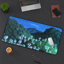 Cargar imagen en el visor de la galería, Princess Mononoke Mouse Pad (Desk Mat) On Desk
