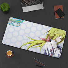 Charger l&#39;image dans la galerie, Infinite Stratos Mouse Pad (Desk Mat) On Desk
