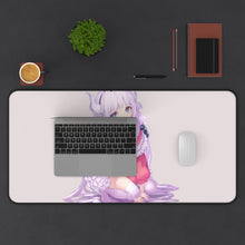 Cargar imagen en el visor de la galería, Miss Kobayashi&#39;s Dragon Maid Kanna Kamui, Kobayashi San Chi No Maid Dragon Mouse Pad (Desk Mat) With Laptop
