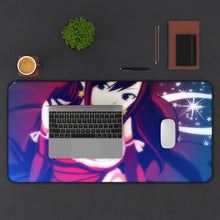 Charger l&#39;image dans la galerie, Erza Wish You A Merry Christmas Mouse Pad (Desk Mat) With Laptop
