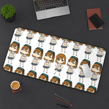 Load image into Gallery viewer, A Certain Scientific Railgun Mouse Pad (Desk Mat) On Desk
