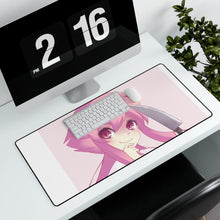 Load image into Gallery viewer, Mirai Nikki Yuno Gasai Mouse Pad (Desk Mat) With Laptop
