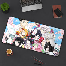 Charger l&#39;image dans la galerie, Demon Slayer: Kimetsu No Yaiba Mouse Pad (Desk Mat) On Desk
