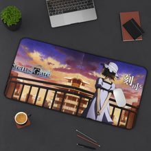 Load image into Gallery viewer, Mayuri Shiina Mouse Pad (Desk Mat) On Desk
