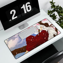 Load image into Gallery viewer, InuYasha Mouse Pad (Desk Mat) With Laptop
