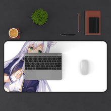 Cargar imagen en el visor de la galería, Rokudenashi Majutsu Koushi To Akashic Records Sistine Fibel Mouse Pad (Desk Mat) With Laptop
