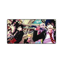 Load image into Gallery viewer, Blue Exorcist Rin Okumura, Yukio Okumura, Kuro, Shiemi Moriyama Mouse Pad (Desk Mat)
