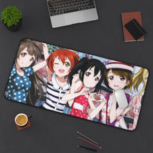 Charger l&#39;image dans la galerie, Love Live! Maki Nishikino, Kotori Minami, Umi Sonoda, Honoka Kousaka, Rin Hoshizora Mouse Pad (Desk Mat) On Desk
