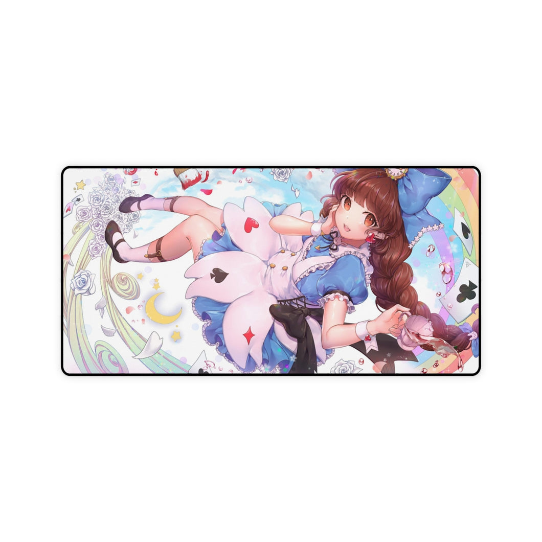 Tapis de souris (tapis de bureau) Anime Alice au pays des merveilles