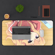 Charger l&#39;image dans la galerie, Gabriel DropOut Gabriel Tenma White Mouse Pad (Desk Mat) With Laptop
