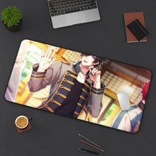 Cargar imagen en el visor de la galería, Hypnosis Mic Mouse Pad (Desk Mat) On Desk
