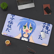 Cargar imagen en el visor de la galería, Lucky Star Konata Izumi Mouse Pad (Desk Mat) On Desk
