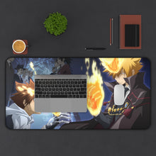 Cargar imagen en el visor de la galería, Reborn! Katekyo Hitman Reborn Mouse Pad (Desk Mat) With Laptop
