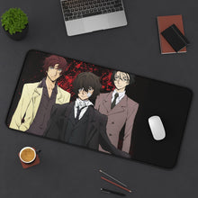 Cargar imagen en el visor de la galería, Bungou Stray Dogs Osamu Dazai Mouse Pad (Desk Mat) On Desk
