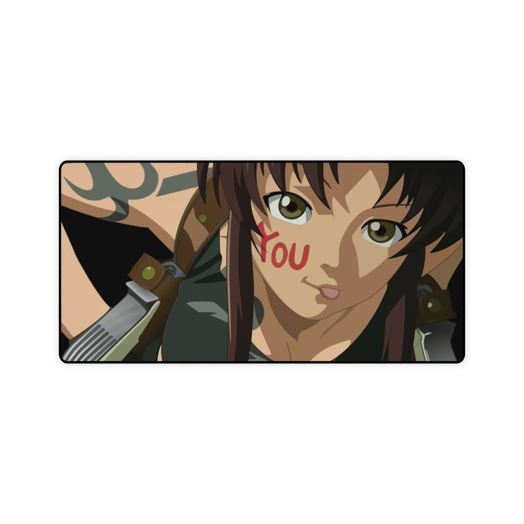 Black Lagoon Mouse Pad (Desk Mat)