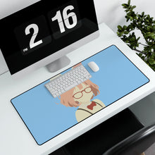 Load image into Gallery viewer, mirai kuriyama kyoukai no kanata minimalist Mouse Pad (Desk Mat) With Laptop
