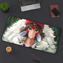 Cargar imagen en el visor de la galería, Mononoke Hime Mouse Pad (Desk Mat) On Desk
