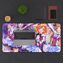 Load image into Gallery viewer, Love Live! Kotori Minami, Umi Sonoda, Honoka Kousaka Mouse Pad (Desk Mat) With Laptop
