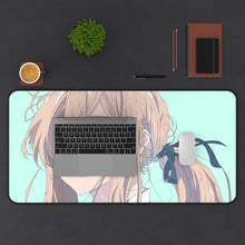 Charger l&#39;image dans la galerie, Violet Evergarden Mouse Pad (Desk Mat) With Laptop
