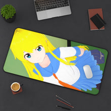 Cargar imagen en el visor de la galería, Nisekoi Chitoge Kirisaki Mouse Pad (Desk Mat) On Desk
