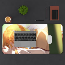 Load image into Gallery viewer, Black Clover Mouse Pad (Desk Mat) With Laptop
