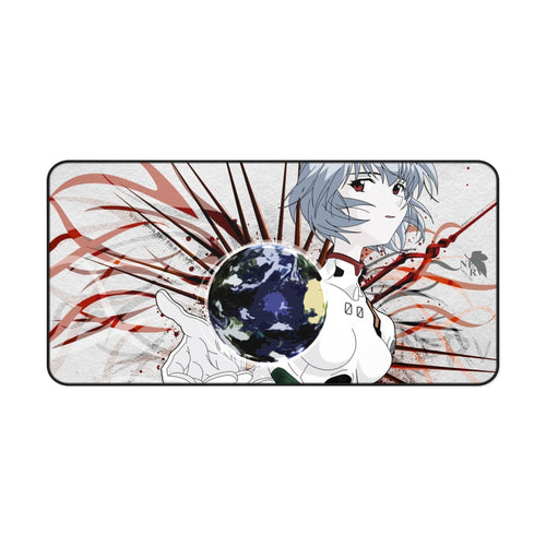 Neon Genesis Evangelion Rei Ayanami Mouse Pad (Desk Mat)