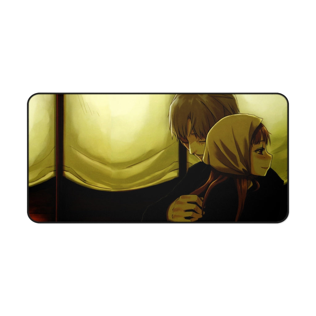 Spice And Wolf Mouse Pad (Desk Mat)